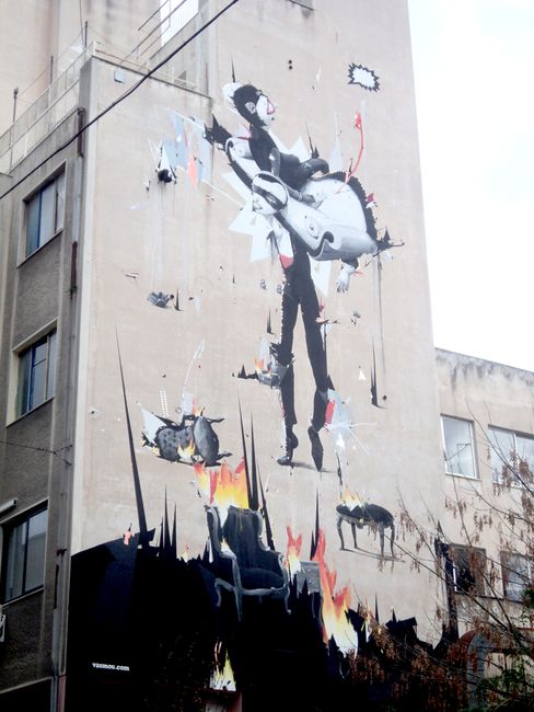 Fresques Par Alexandro Vasmoulakis - Athenes (Grece)