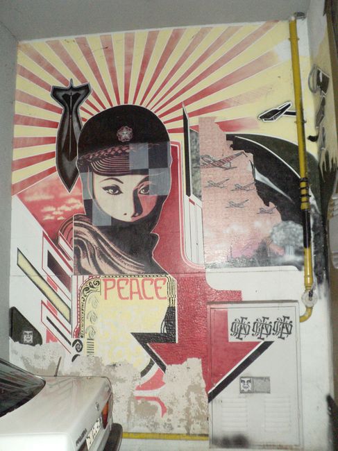 Piece Par Obey - Athenes (Grece)