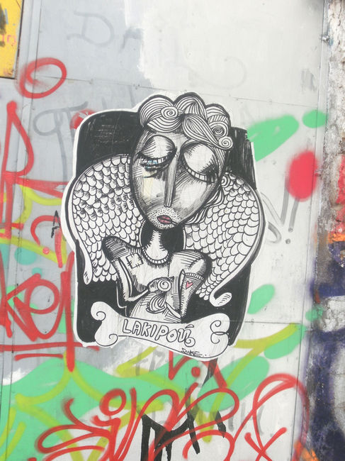 Personnages Par Sonke - Athenes (Grece)