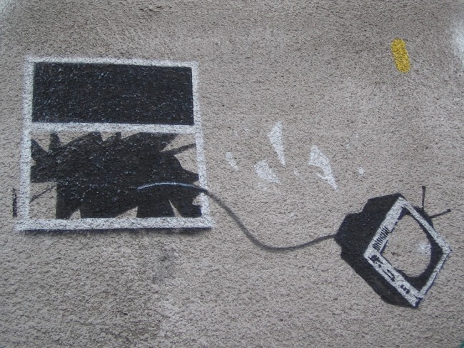 Street Art Par Banksy - Londres (Royaume Uni)