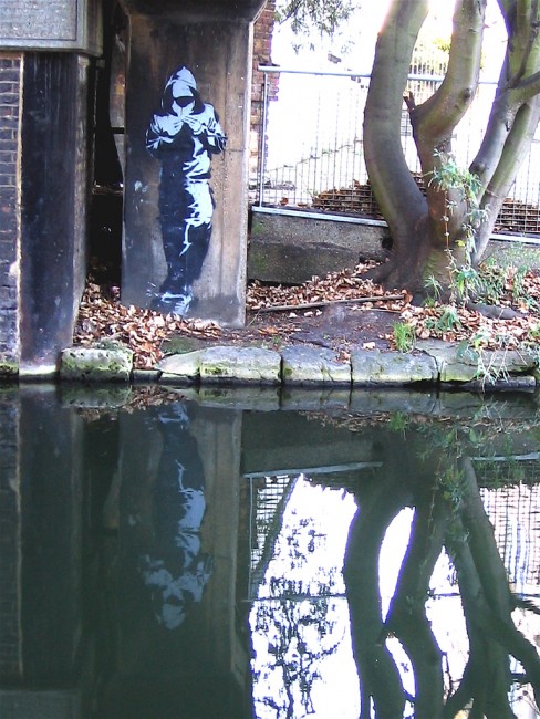 Street Art Par Banksy - Londres (Royaume Uni)