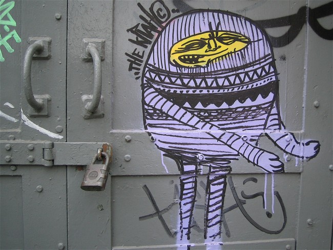 Street Art Par The Krah - Londres (Royaume Uni)