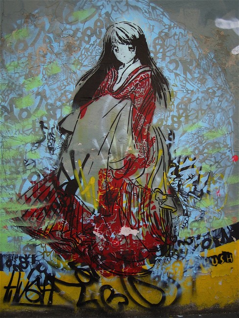 Street Art Par Hush - Londres (Royaume Uni)