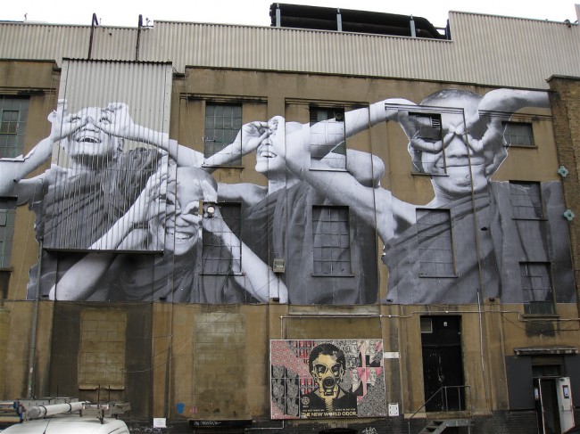 Street Art Par Jr - Londres (Royaume Uni)