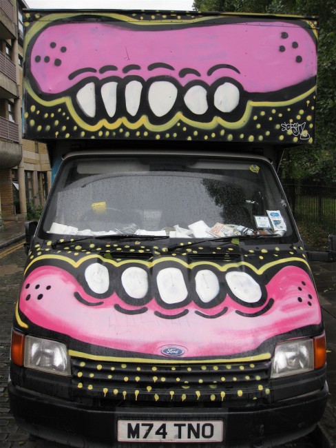 Street Art Par Sweet Toof - Londres (Royaume Uni)