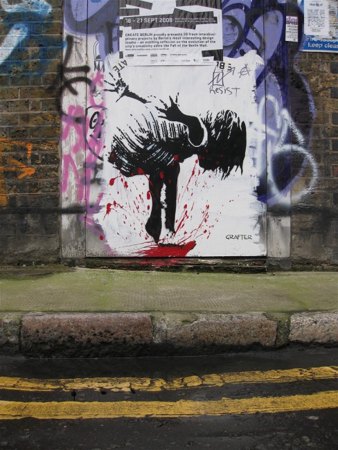 Street Art Par Grafter - Londres (Royaume Uni)