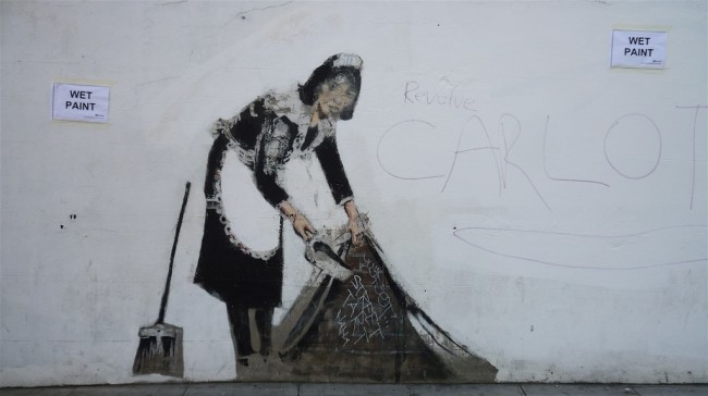 Street Art Par Banksy - Londres (Royaume Uni)
