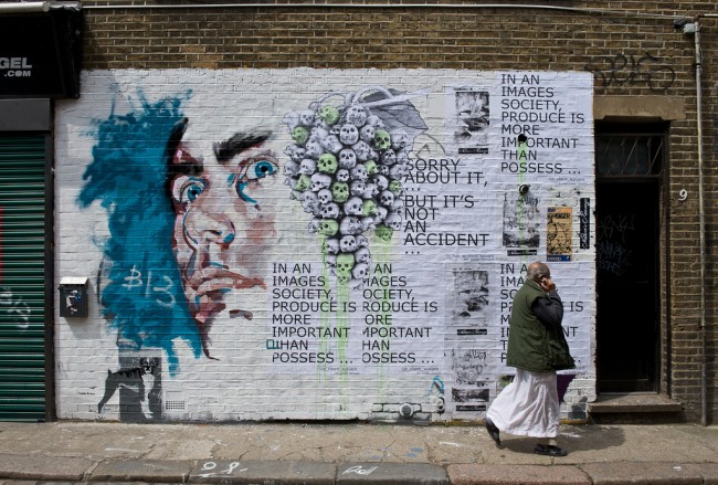 Street Art Par Ludo, Rero, Olivier Winconek - Londres (Royaume Uni)