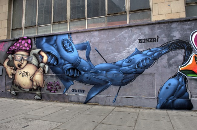 Fresques Par Bonzai, Dep - Londres (Royaume Uni)