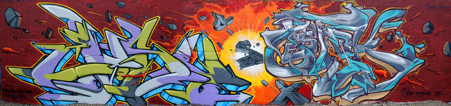 Fresques Par Otek, Ensu - Montreal (Canada)