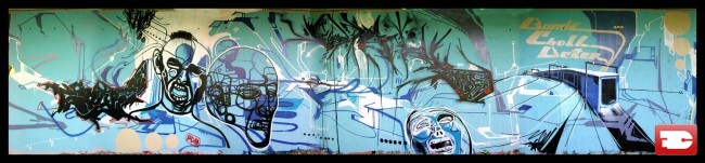 Fresques Par Bandi, Sbyr, Choll, Deter - Geneve (Suisse)