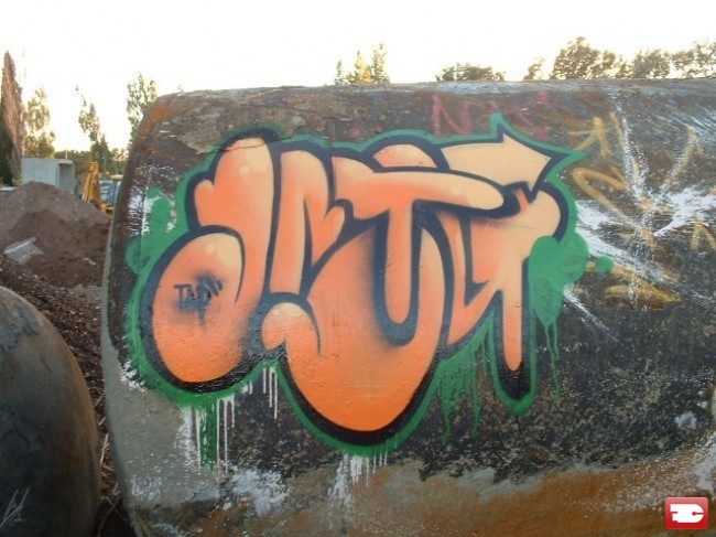 Throw Ups Par Asty - Toulon (France)