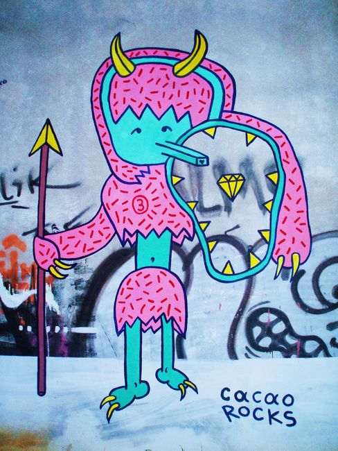 Street Art Par Cacao Rocks - Athenes (Grece)