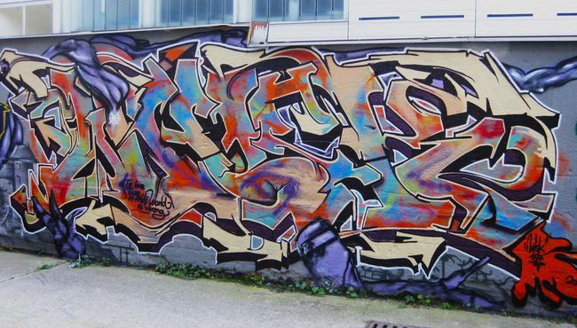 Fresques Par Wisk157 - Munich (Allemagne)