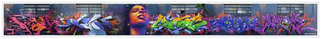 Fresques Par Deem, Sen2, Logek, Gusto, Rubin, Dasic - New York City (NY)