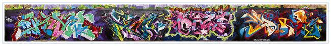Fresques Par Bio, Dmote, Daze, Knows - New York City (NY)