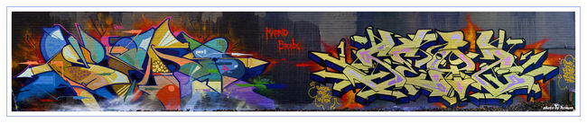 Fresques Par Sen2, Seis - New York City (NY)
