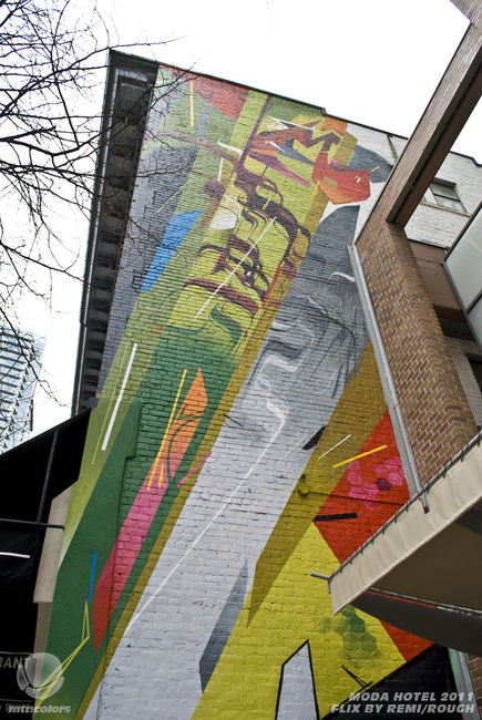 Fresques Par Kofie, Remi Rough, Sueme, Jerry Inscoe - Vancouver (Canada)