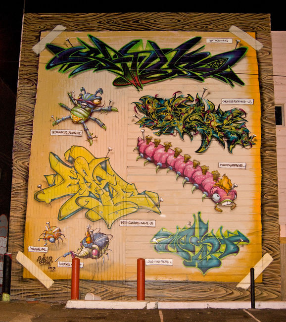 Fresques Par Satyr1, Chez, Lost, East - San Francisco (CA)